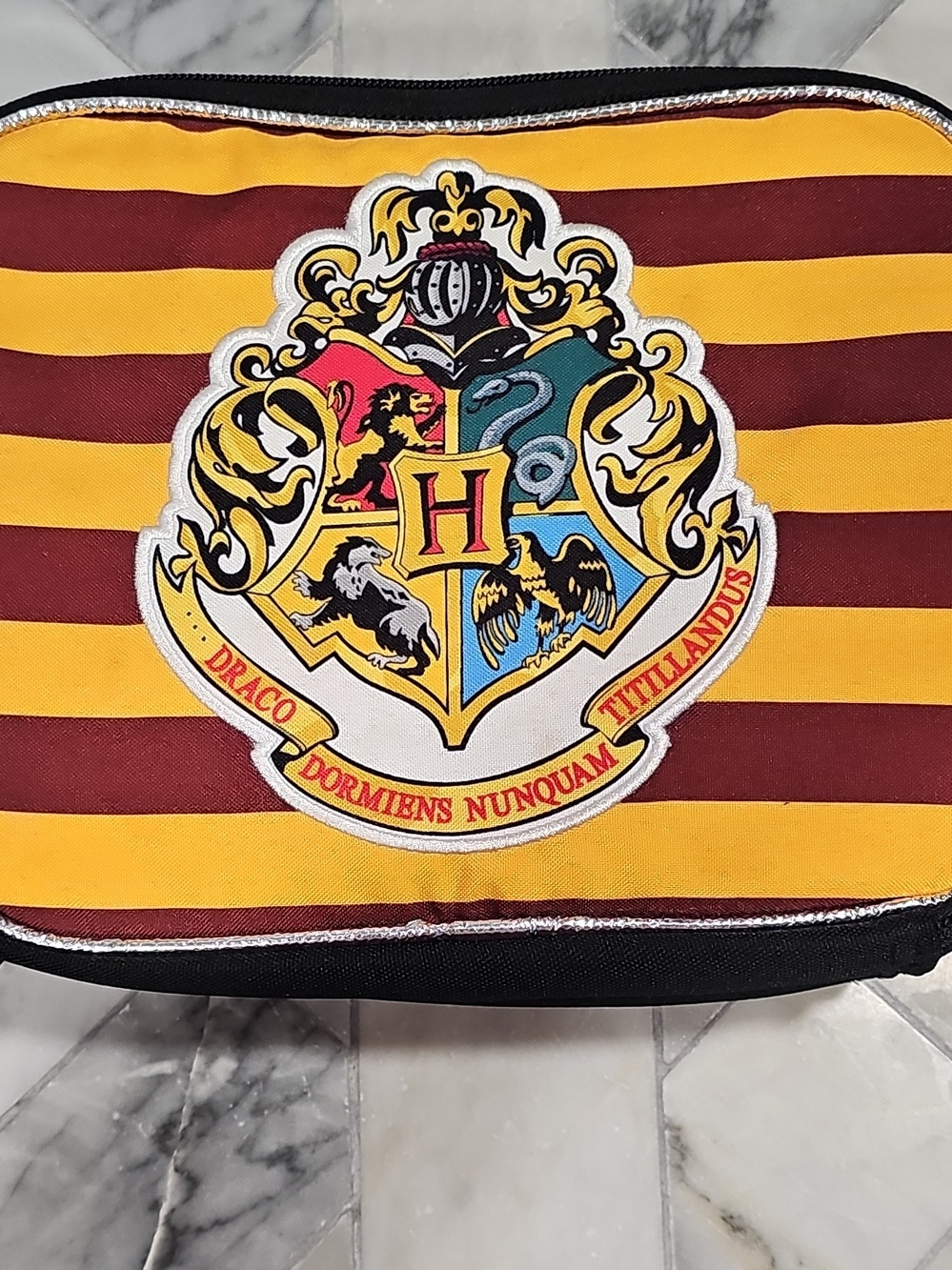 Warner Bros. Harry Potter White & Black Insulated Lunch Box